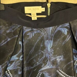 Ted Baker Black and Blue Skirt